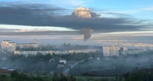 Video: Smoke Billows From Crimean Fuel Depot After Suspected Drone Attack
