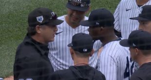 Weird Sequence Featuring Domingo German Substance Check Leads to Rocco Baldelli Ejection