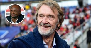 Sir Jim Ratcliffe and Patrick Vieira worked together at Nice