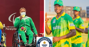 7 Nigerian Sports Stars who hold the Guinness World Record