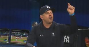 Aaron Boone Calls Blue Jays Pitching Coach 'F--king Crazy'