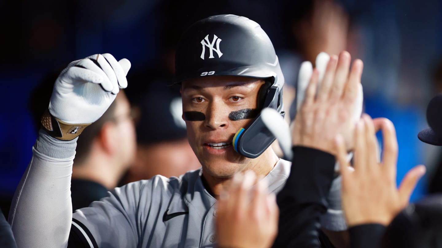 Aaron Judge Hit a Home Run So Hard and So Far it Broke a Sign In Toronto