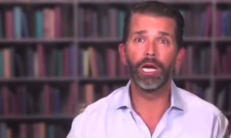 Donald Trump Jr. trashes his father during podcast.