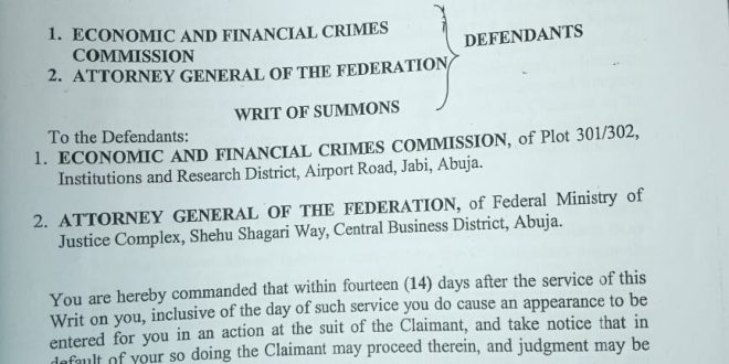 Diezani sues EFCC and AGF; demands N100bn in damages for alleged libel