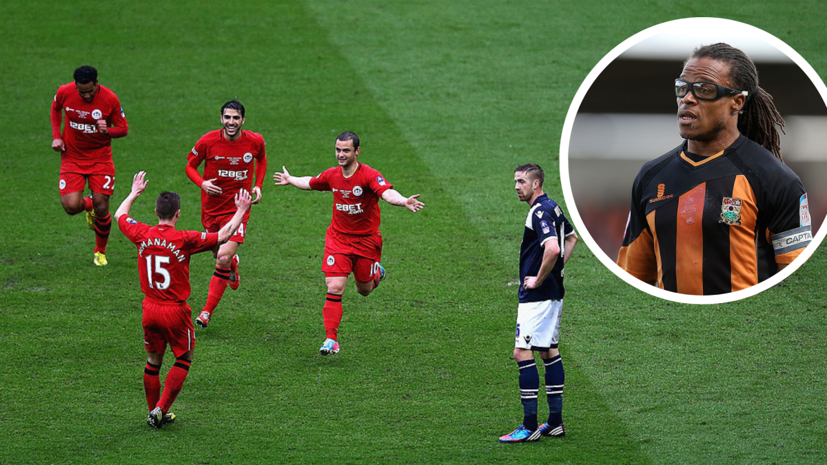 Edgar Davids cult hero Wigan 2013 FA Cup semi-final