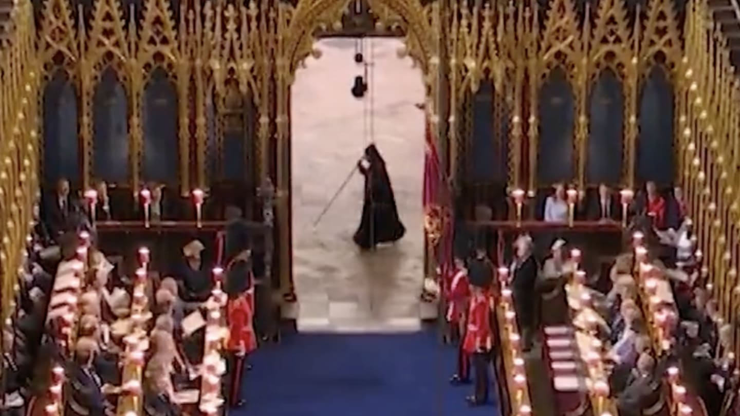 Fact Check: Did the Grim Reaper Make a Cameo During the Coronation of King Charles III?