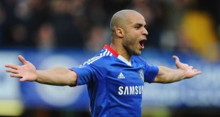 Alex of Chelsea celebrates after scoring during the Premier League match between Chelsea and Arsenal at Stamford Bridge on October 3, 2010 in London, United Kingdom.