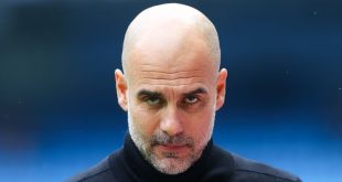 Manchester City manager Pep Guardiola during his side