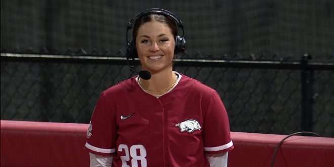 Hogs' Hedgecock on her plan at plate, bouncing back - ESPN Video