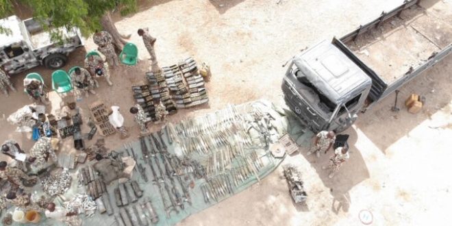 ?ISWAP?s underground armoury? uncovered by troops in Sambisa forest
