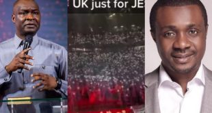 Joshua Selman, Nathaniel Bassey Spark Reactions After Shutting Down 21,000 Capacity In Manchester, UK