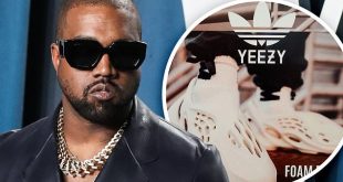 Kanye West files to trademark Yeezy sock shoes after Adidas revealed plans to sell remaining Yeezy shoes and donate the proceeds to charity