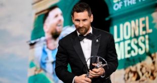 Lionel Messi beats Kylian Mbappe and others to win second Laureus World Sportsman of the Year award