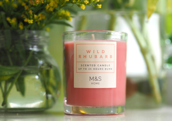 M&S Wild Rhubarb Candle - £3! | British Beauty Blogger