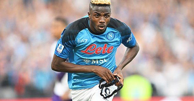 Manchester United receive major boost in their bid to sign �130M-rated Napoli striker Victor Osimhen