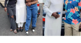 Mercy Aigbe reacts as her husband, Kazim Adeoti, shares photos of him spending time with his children from his first wife