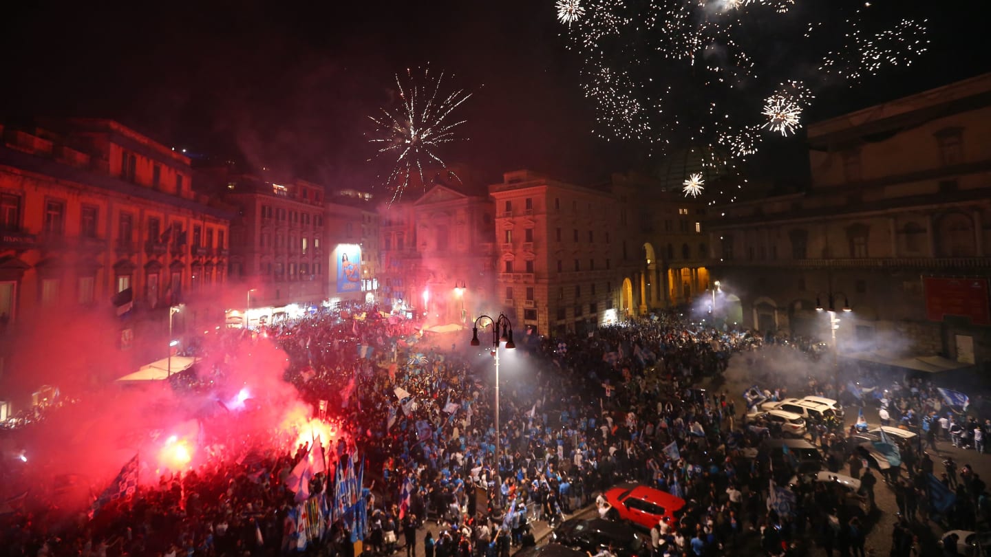 Napoli's Serie A Victory Celebrations Are Insane
