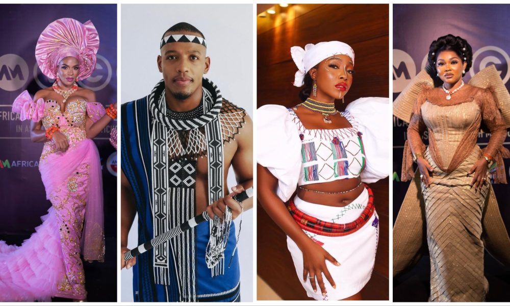 Nollywood Celebrities Battle For Best Dressed At AMVCA Cultural Day (Check Out Latest Styles)