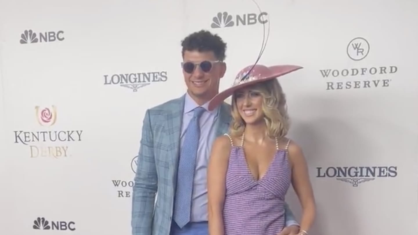 Patrick Mahomes Didn't Go Crazy With Kentucky Derby Outfit