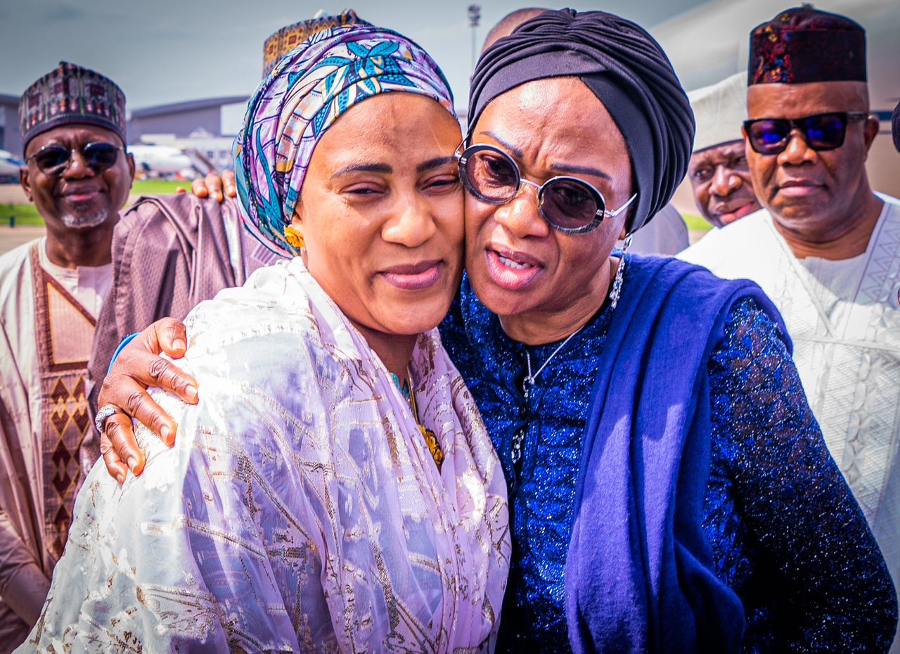 President-elect, Bola Tinubu, returns to Nigeria (photos)
