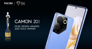 Prestigious Muse Design Awards 2023 Awards Tecno Camon 20 Best Product Design in Telecommunication