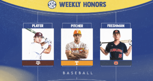SEC Baseball Weekly Honors: Week 14