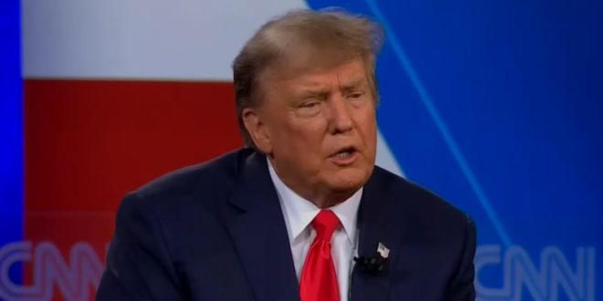 Trump refuses to support Ukraine at CNN Town Hall