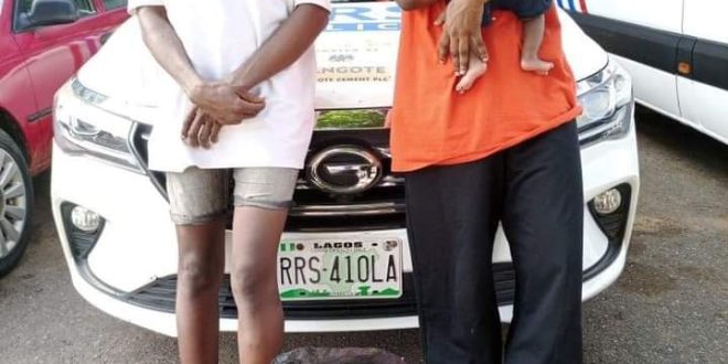 Two arrested for allegedly attempting to sell two months old baby in Lagos