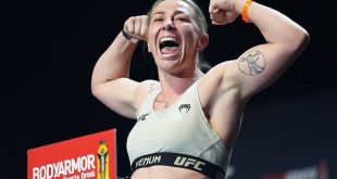 UFC star Molly McCann shows off the  �40k Rolex bought for her by Drake after she