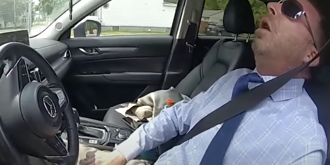 Video Captures Rhode Island City Councilman Passed Out in Vehicle While 'Allegedly' High on Crack