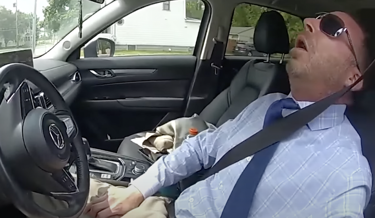 Video Captures Rhode Island City Councilman Passed Out in Vehicle While 'Allegedly' High on Crack
