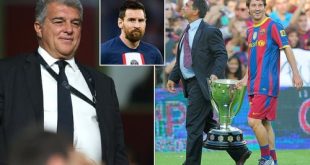 'We will do everything we can to bring Lionel Messi back': Barcelona president Joan Laporta insists