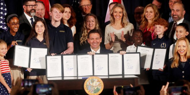 What Bills Did DeSantis Sign as He Propelled Florida to the Right?
