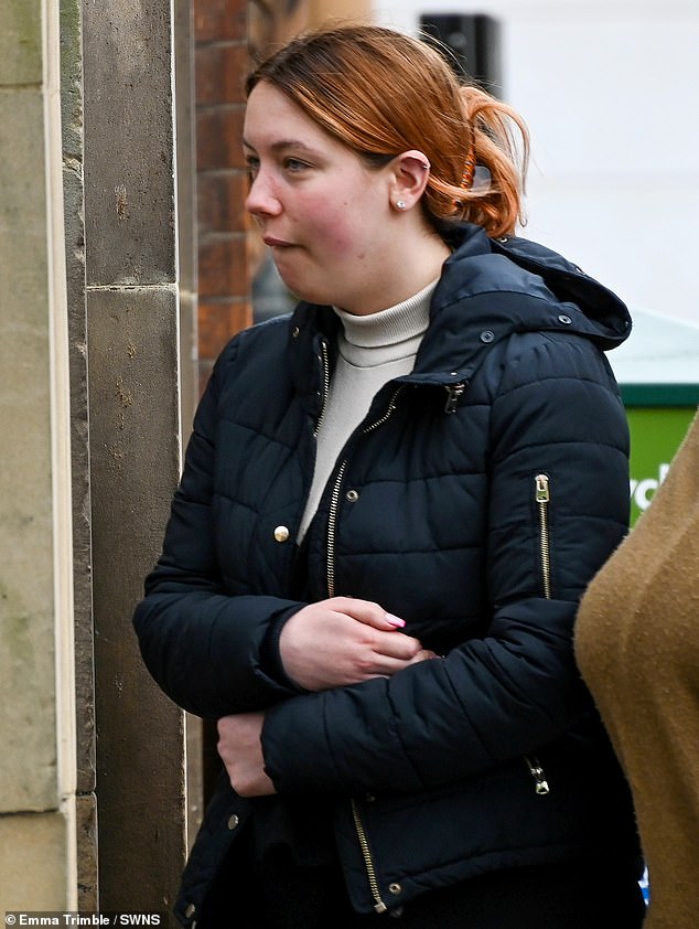 15-year-old schoolgirl accused of murdering her newborn son by stuffing cotton wool in his mouth and then putting his lifeless body in a bin bag denies ever knowing she was pregnant