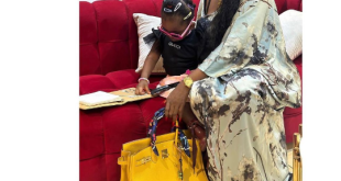 Actress Ini Edo shares photo with her daughter as she celebrates Father