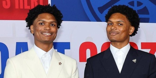 Amen and Ausar Thompson: 20-year-olds become the 7th pair of twins to play in the NBA