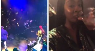 American lady claims she is pregnant for singer Davido; shares receipts and a video of herself conducting a pregnancy test