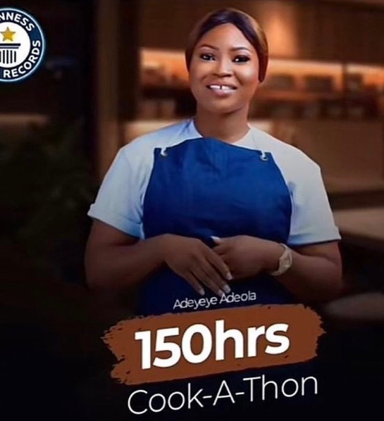 Another Nigerian chef set to unseat Hilda Baci with 150 Cook-a-thon challenge