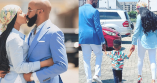 Banky W Shares Beautiful New Photos With Family Amidst Cheating Allegations