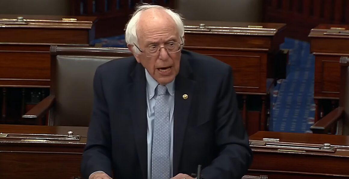 Bernie Sanders speaks about paid family leave on the Senate floor.