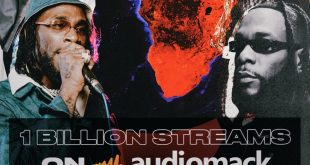 Burna Boy becomes first African artist to hit 1 billion plays on Audiomack