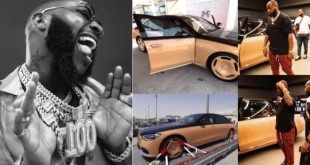 Davido Takes Delivery Of His 2023 Mercedes-Maybach Worth N447 Million