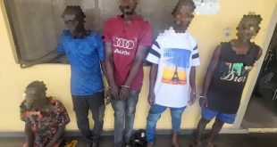 Delta police arrest five suspected child traffickers and rescue 3-year-old boy