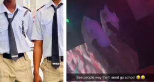 Former security men, Happie Boys, spotted entertaining guests at a club in North Cyprus (video)