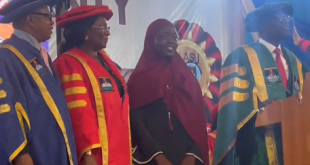 Gov Sanwo-Olu gifts N10m to LASU best graduating student Aminat Yusuf Imoitsemeh who bagged Law degree with CGPA 5.0