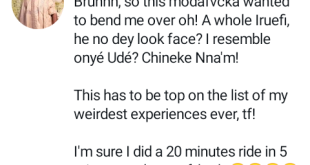 "I was totally disgusted" - Married Twitter user narrates his encounter with an