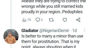 It is better to marry m!nors than use them for pr0st!tution  - Nigerian man says after the rescue of under@ge girls from brothels