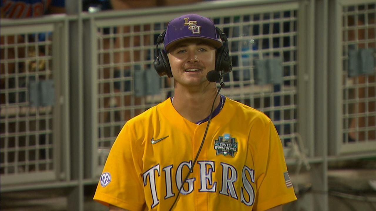 LSU's Floyd admits not knowing his strikeout total - ESPN Video