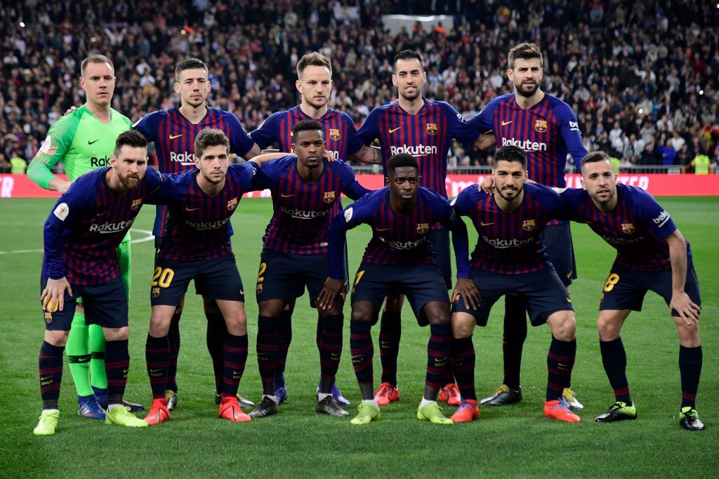 Barcelona line up Messi