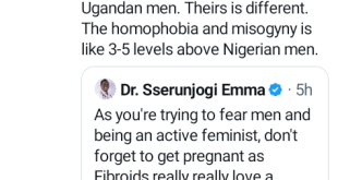 Medical misogyny is disgusting - Twitter users slam Ugandan doctor for telling